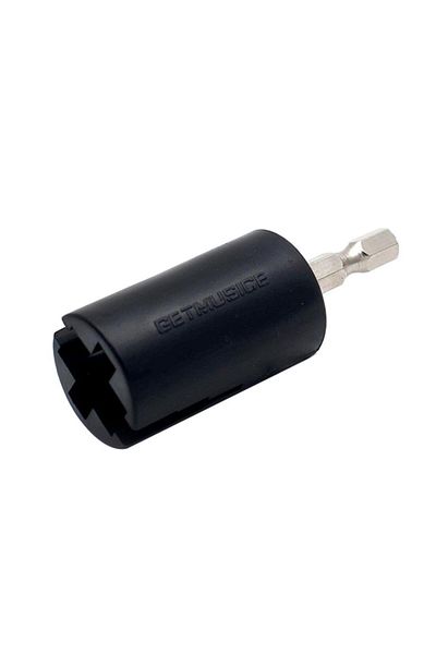 Choice Tooyful Black String Winder Tuning Peg Puller Electric Drill for Guitar Bass Repair Tool Kit Guit...