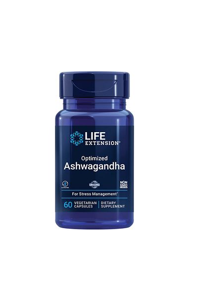 Life Extension Optimized Ashwagandha, 60 Veggie Capsules