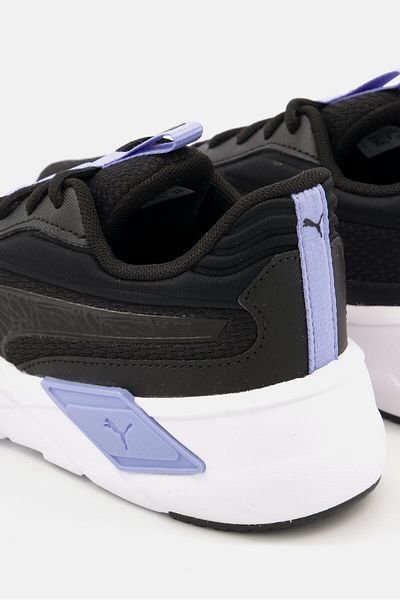 Puma Women Lex Nova Shine Lace Up Running Shoes, Black