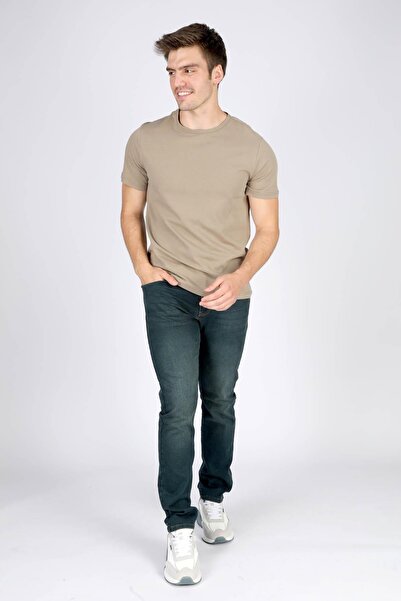 Lee Cooper Harry Normal Bel Normal Kesim Düz Paça Mavi Erkek Jean Pantolon