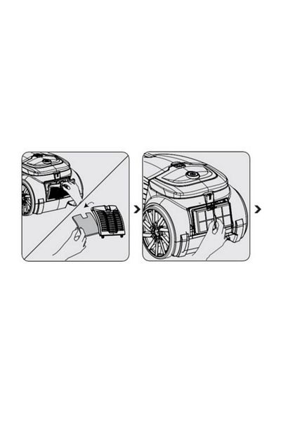MFS Karaca Suction Cup V4-v8 S6 Compatible Hepa Filter and Sponge - We Don't Send Pre-filter Cage