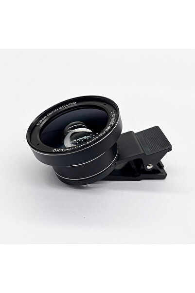 Choice عدسة زجاجية جديدة عالية الدقة سوداء اللون بزاوية واسعة للغاية 0.6x مع ...