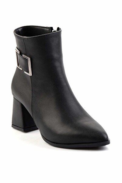 Bambi Siyah  Kadın Bot & Bootie K02792301309