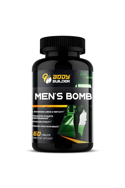 Body Builder Men's Bomb, 60 Tablets