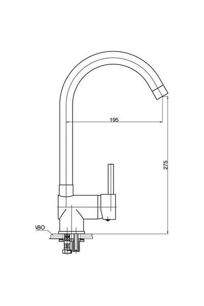 GPD Espina Sink Faucet