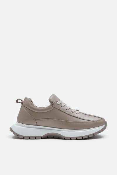 NILUFARR Tenis de damă Cees Mink din piele naturală