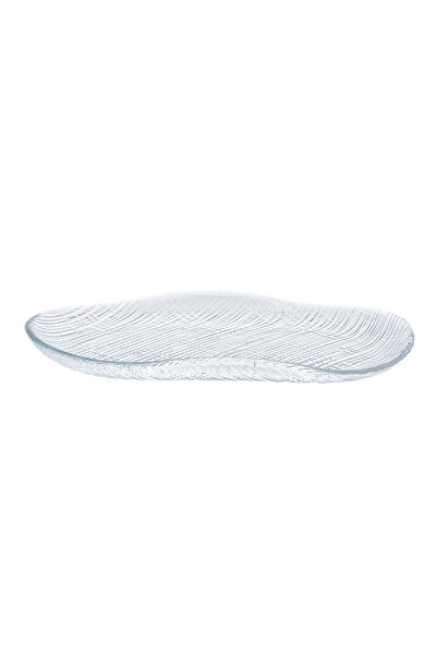 Madame Coco Hector Oval Serving Plate - Large Size - Transparent