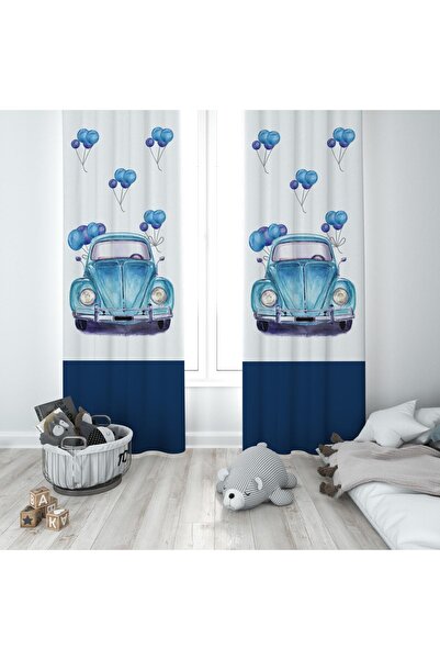 MEKTA HOME Camera bebelușilor și copiilor mașină și balon Cortina de fundal c...