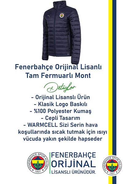 Fenerbahçe Γνήσιο Αδειοδοτημένο 23-24 A Team Coat