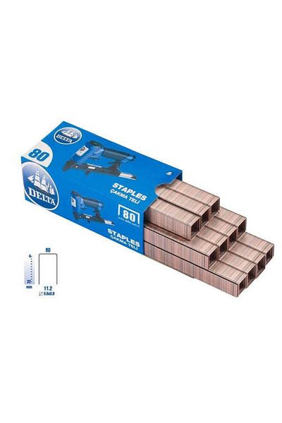 DELTAA Delta Staple Wire 80/12 1Pack 3000Pcs