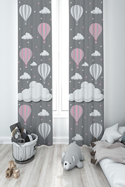 MEKTA HOME Camera bebelușilor și copiilor Balon zburător cu două aripi Cortin...