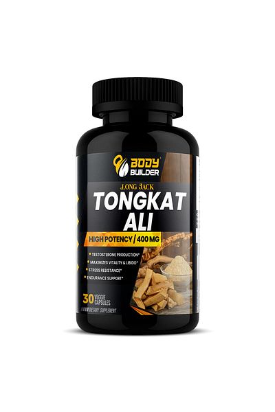 Body Builder Tongkat Ali, 30 Veggie Capsules, 400 mg