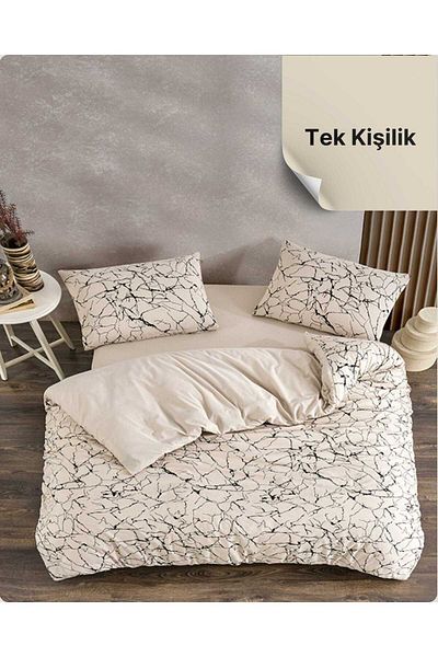 Rebeka Home Collection Σετ Παπλωματοθήκη Dust Μονή 160 x 220 εκ