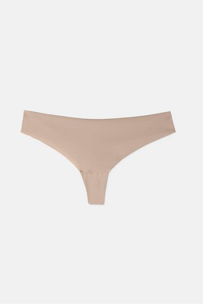 Tchibo Women Magic Cut Thongs, Skin Tone