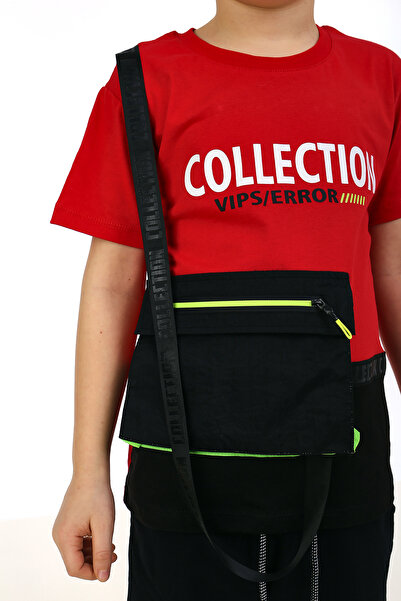 Cansın Mini Boy's Pocketed Shorts Suit 5-9 Years 14098