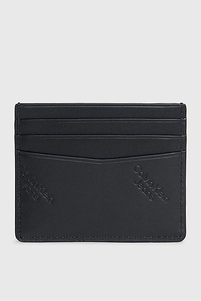 Calvin Klein Logo Prınt Cardcase 6Cc Men's Card Holder K50K511817-0Gk