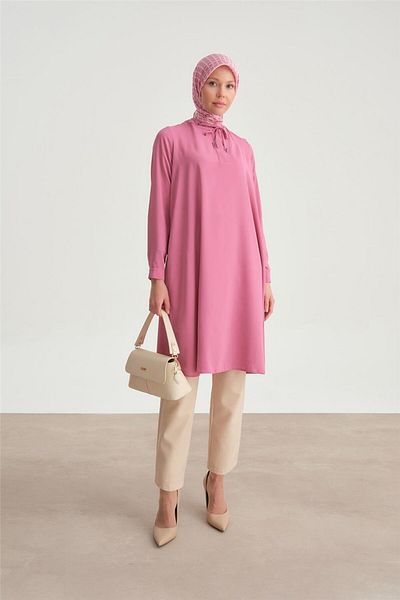 Armine Ort4202 Model Violet Tunic