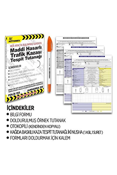 Automix Kaza Tespit Tutanağı