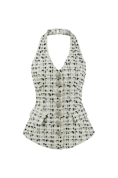 Nocturne Tweed Vest