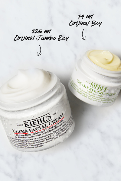 Kiehl's Ultra Facial & Creamy Eye Nemlendirici Krem ve Avokado Göz Kremi 2 li...