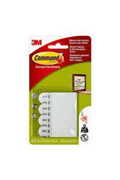 3M Command Küçük Boy Cırt Bant 17202 X 3 Adet