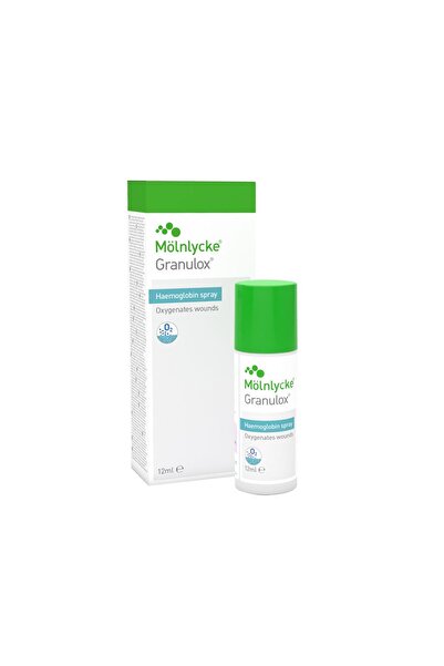 MÖLNLYCKE HEALTH CARE Granulox Kronik Yara Tedavisi Için Hemoglobin Sprey 12ml