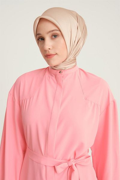 Armine Candy Pink Robe Belted Tunic - 24Y4007