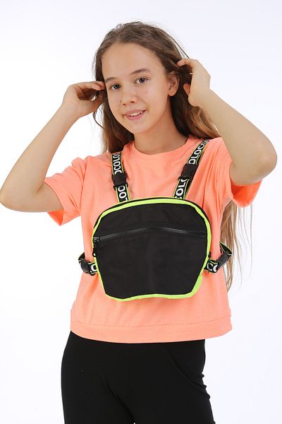 Cansın Mini T-shirt για κορίτσια με τσάντα 10-15 ετών 13868