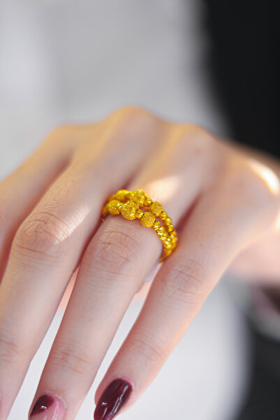 Fay Yamaner 14 Ayar Altın Dorika Toplu Yüzük