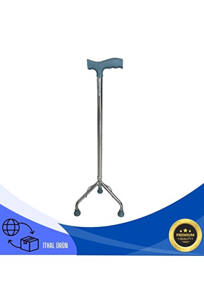 APLUSSAĞLIK 3 Ayaklı Denge Bastonu Tripot Baston Yüksek Kalite İthal Denge Ba...
