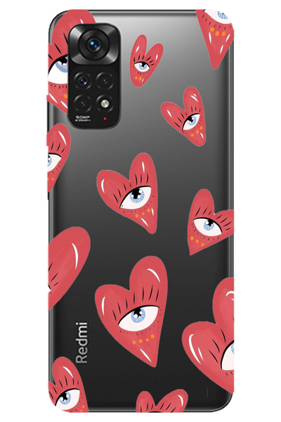 WANNA PROTECT حافظة هاتف من السيليكون لهاتف Xiaomi Redmi 10 2022 شفافة على شك...