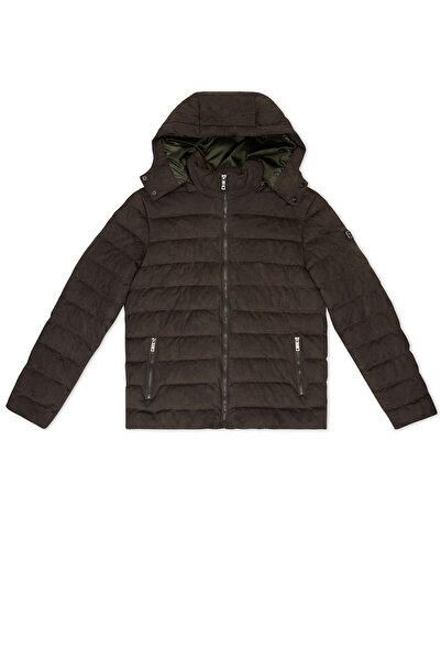 Lee Cooper Jachetă pufoasă Steel1 pentru bărbați, maro