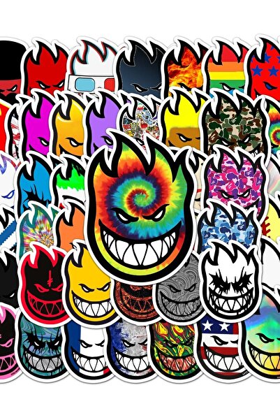 Choice مجموعة ملصقات سبيتفاير متعددة الألوان، 50 قطعة، رائعة جدًا، ملصقات لوح...