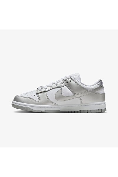 Nike Dunk Low Metallic Silver Gri Beyaz Sneaker Ayakkabı FV1311-100