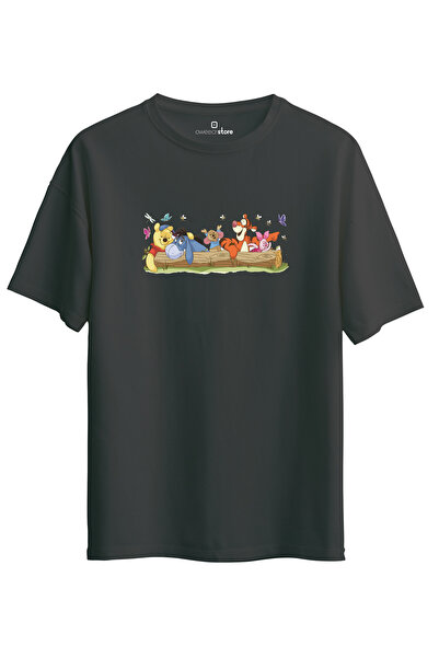Oweear Unisex Winnie-The-Pooh - Oversize T-Shirt
