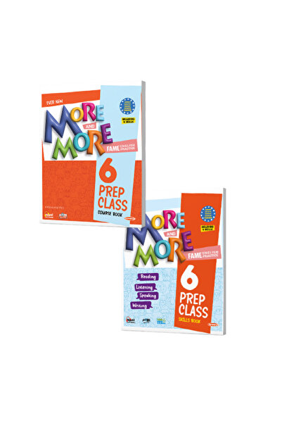 Kurmay Yayınevi MORE AND MORE 6. SINIF PREP CLASS 2 LI SET (COURSE BOOK + SKI...