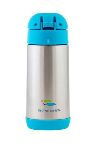 Stephen Joseph Shark Drinker with Stainless Steel Lid