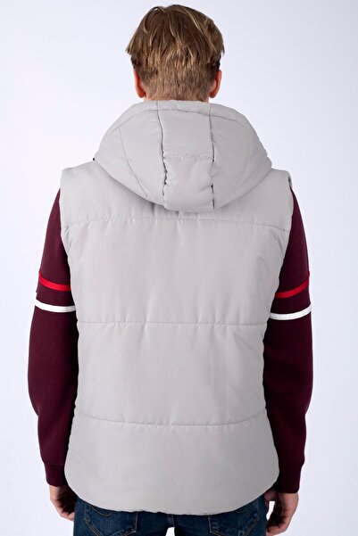 Lee Cooper New Caspian Vest Stone