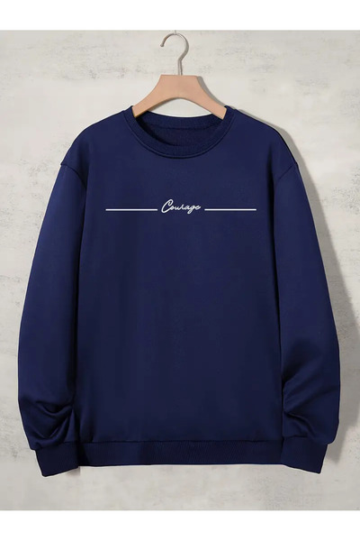 Karatopak سويت شيرت برقبة دائرية كبير الحجم مطبوع للجنسين من كاليفورنيا