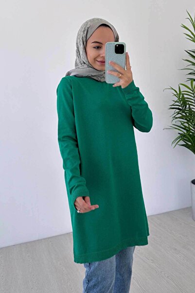 Ka Hijab Green Basic Mercerized Tunic
