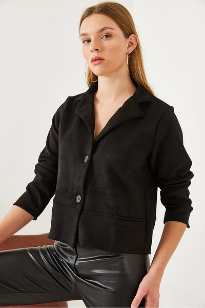Bianco Lucci Mbms034 60501034   Model Women's Suede Jacket