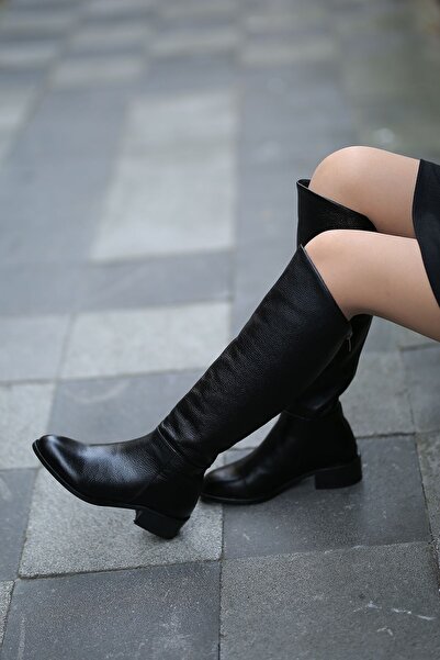 EREN SHOES BAG LISBON Pravá kůže - Boty se zadním zipem