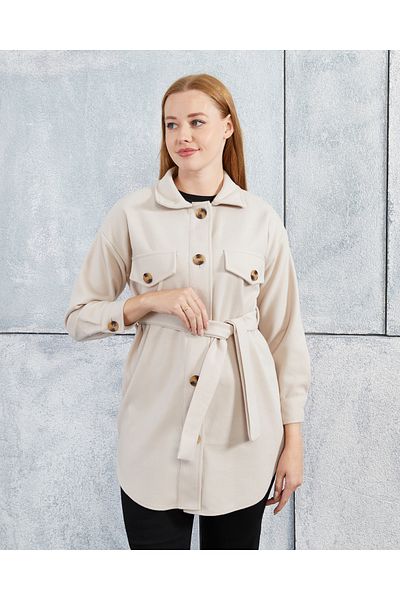 Fashionbox Риза с щамповано яке