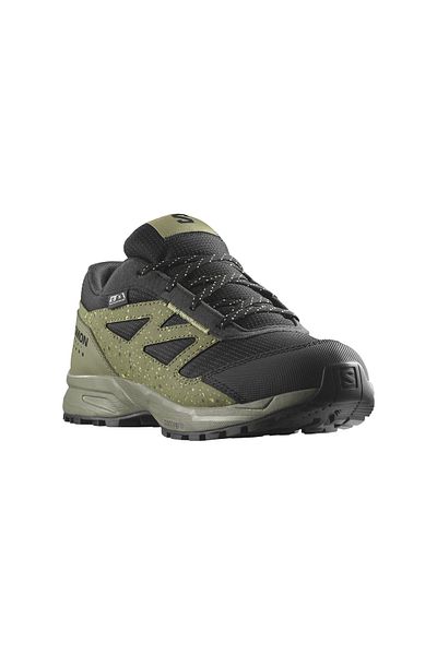 Salomon Outway Cswp Unisex Παιδικά Πράσινα Παπούτσια εξωτερικού χώρου Unisex Παιδικά παπούτσια εξωτερικού χώρου