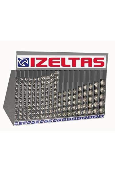 İzeltaş 1/2'' Lokma Anahtar Sehpası ( DOLU - 145 )