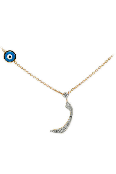 Ariş Pırlanta Arapça Zel Harfi Kolye