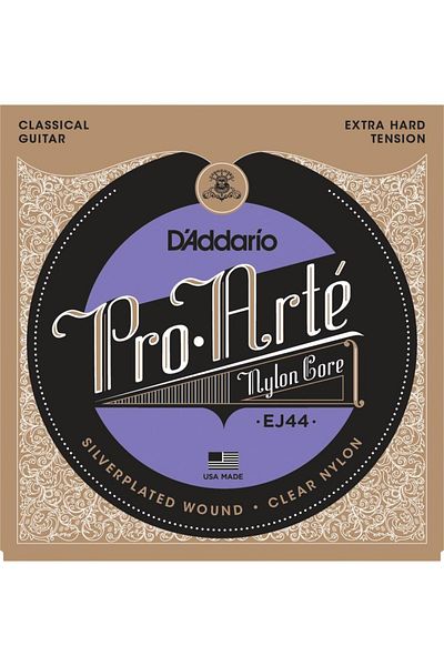 Daddario Ej44 Classic Guitar String Set - 4/4 Silverplated Wound Cl