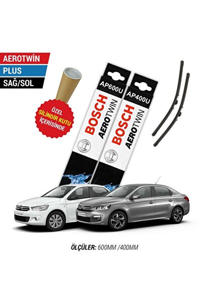 Bosch Citroen C-Elysee Silecek Seti (2012-2024) Bosch Aerotwin Plus