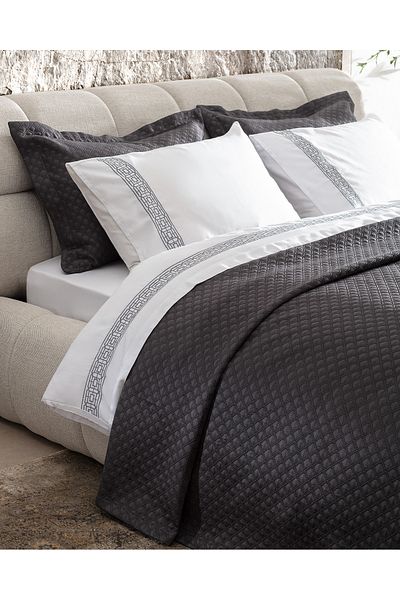 Madame Coco Anthracite Somme 7 Piece Double Dowry Set