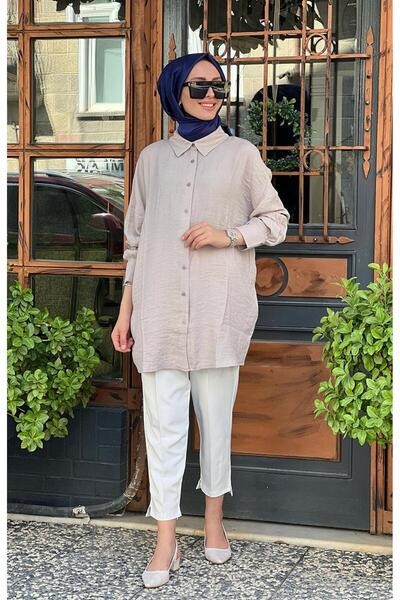 Invee Gömlek 6638 Bej